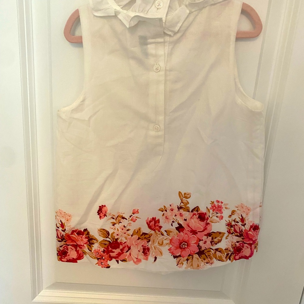 Brand New with tags Janie and Jack sleeveless floral top